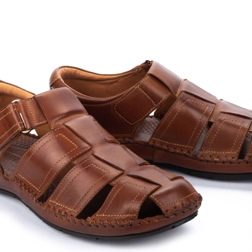 Men's Pikolinos TARIFA Sandals Brown | NZ K2AQ518